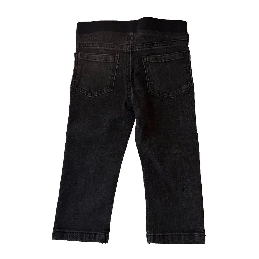 Garanimals Pants Baby 18 Months Denim Pull On Cotton Blend Casual